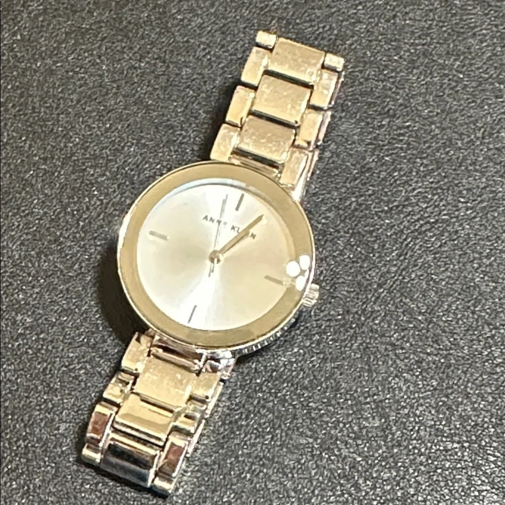 Anne Klein preowned silvertone